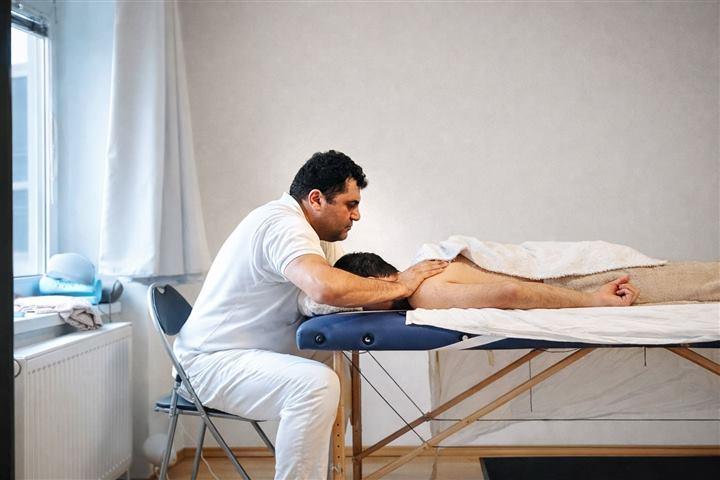 Medizinische Heilmassage